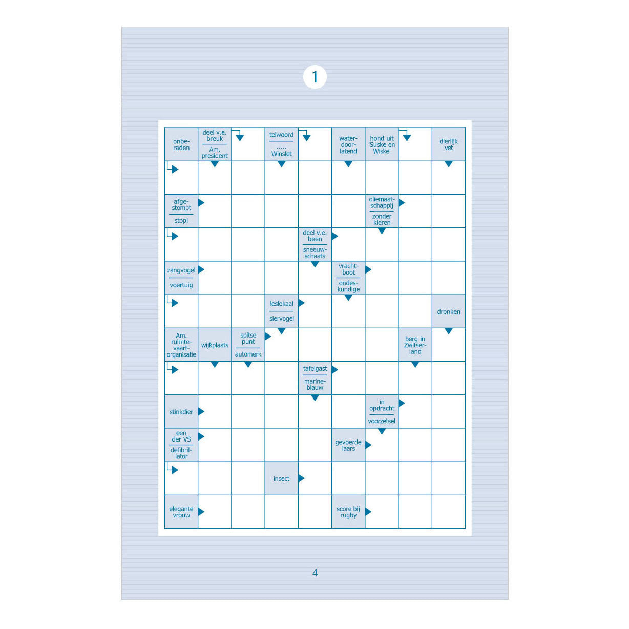 Deltas brain boosters - zweedse puzzels