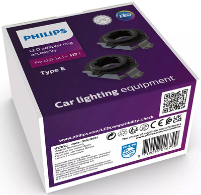 Philips adapter ultinon pro6000 adapter ring led h7 type 11178x2