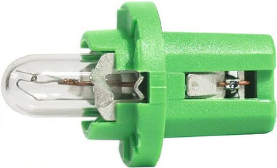 Hella glassockellampe indicator lamp 12v 2w b8.5d green
