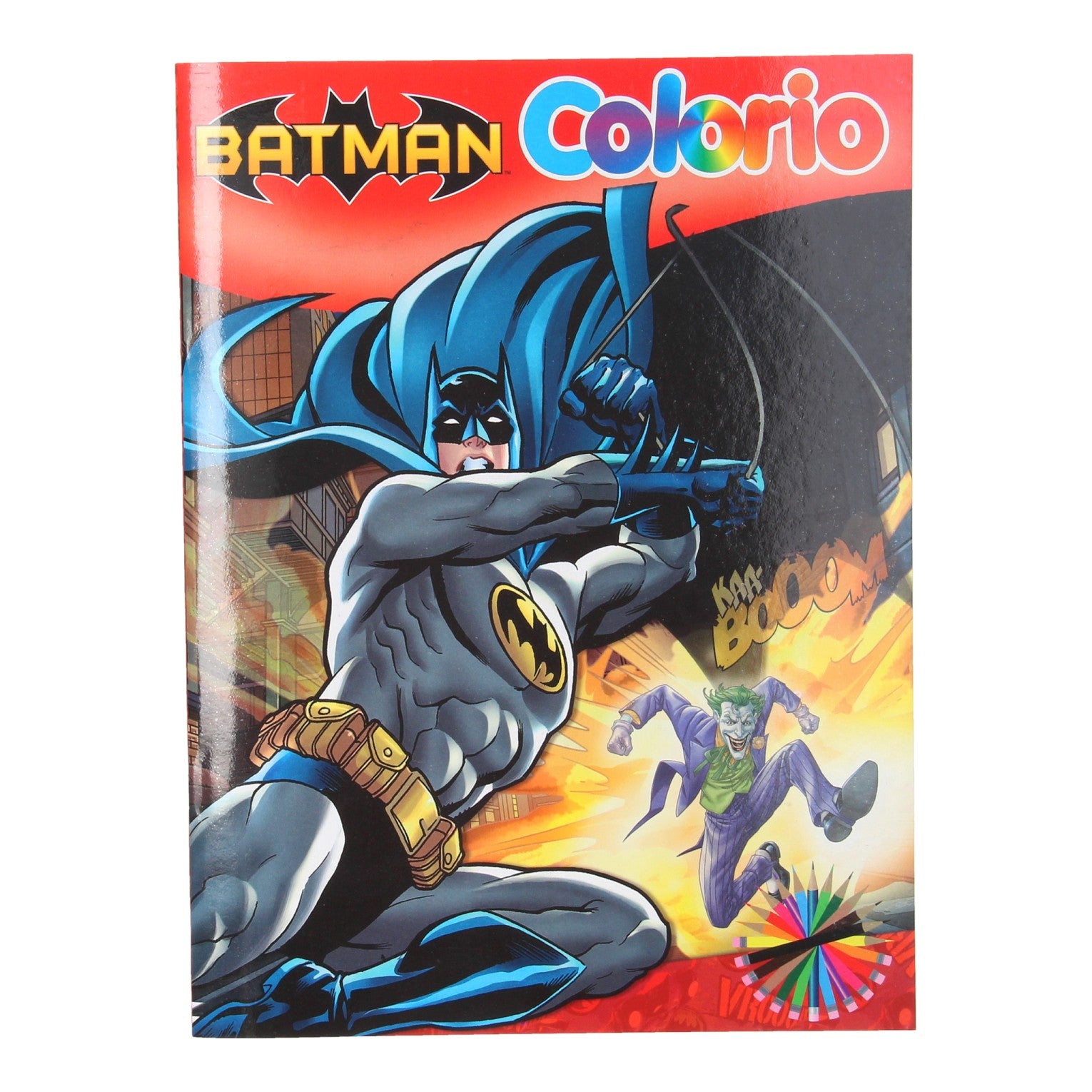 Boek specials nederland bv batman colorio