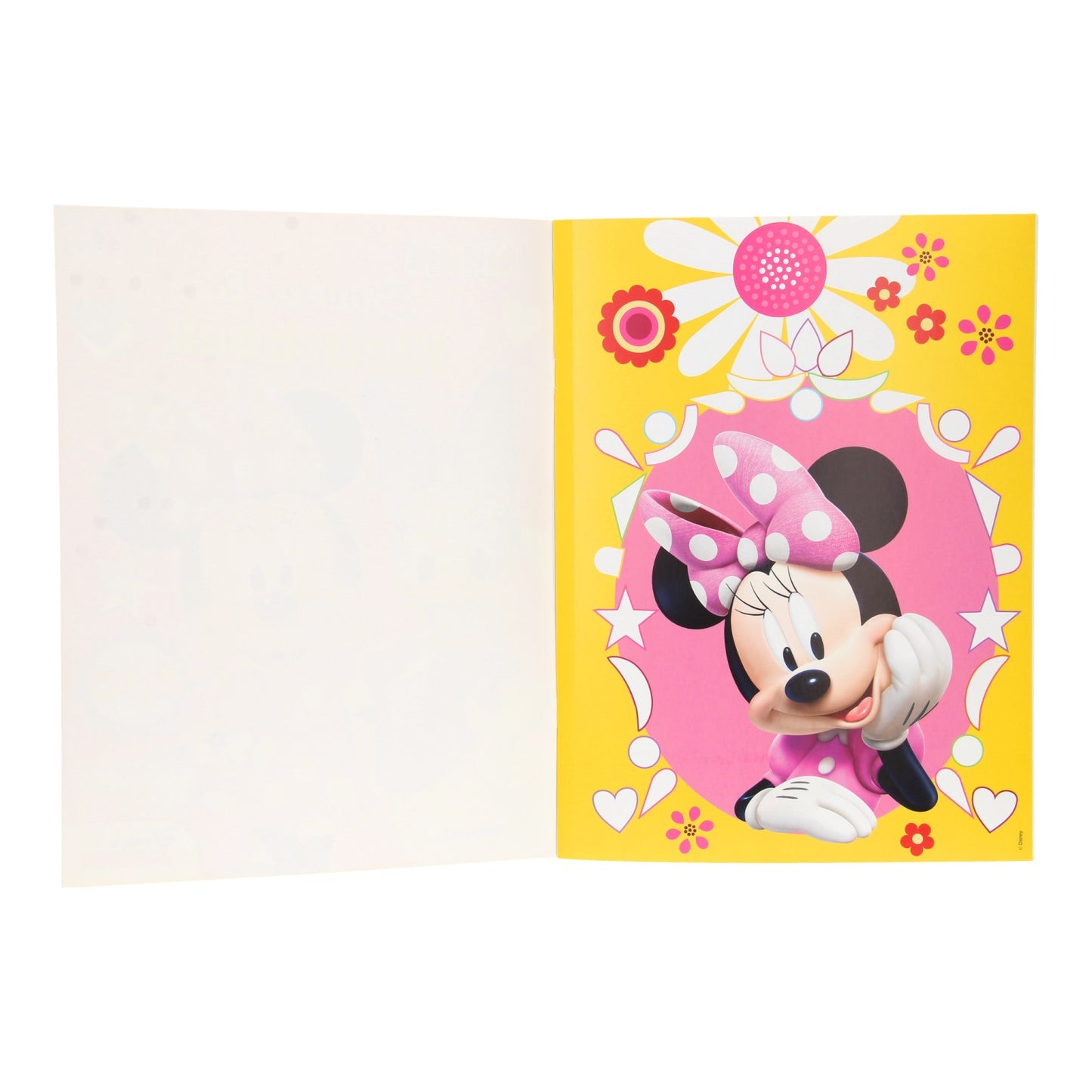 Minnie Mouse Sticker- en Kleurboek