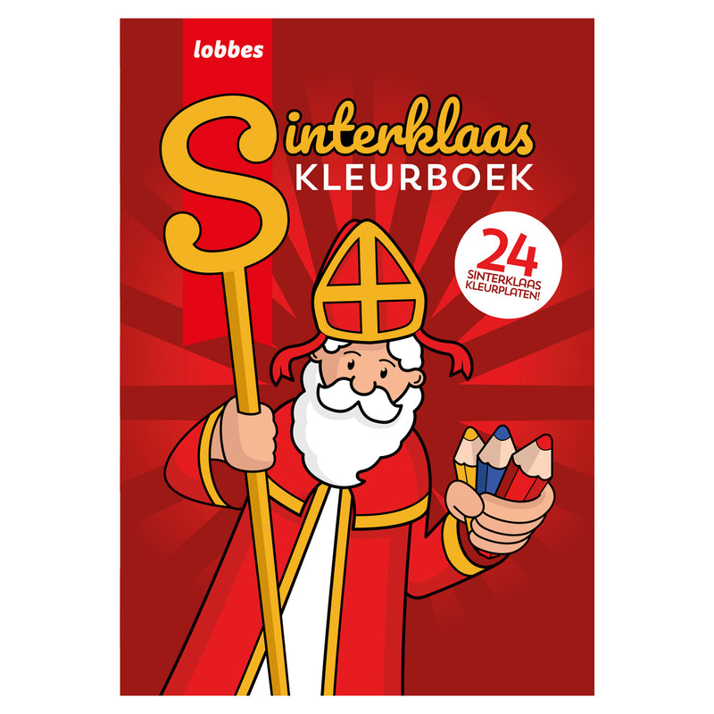 Boek specials nederland bv sinterklaas kleurboek