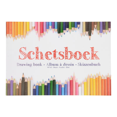 Schetsboek A4, 80 vel