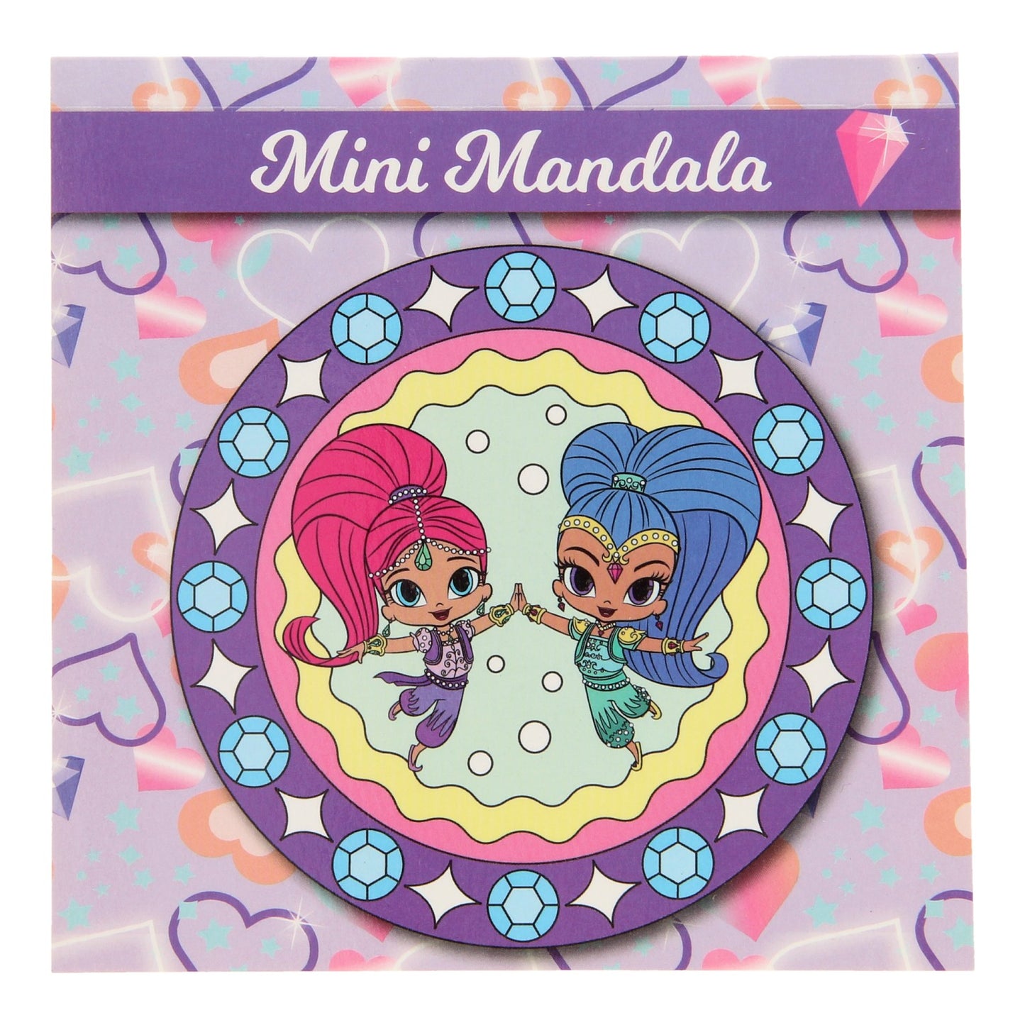 shimmer shine mini mandala kleurboek