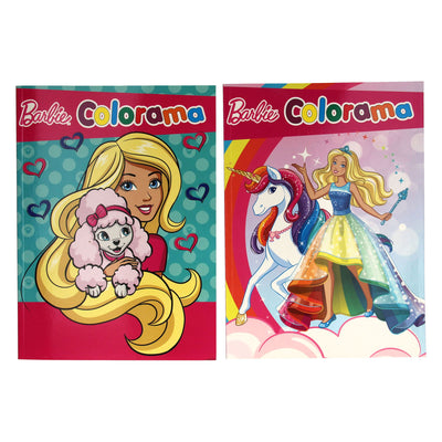 Boek specials nederland bv barbie colorama kleurboek