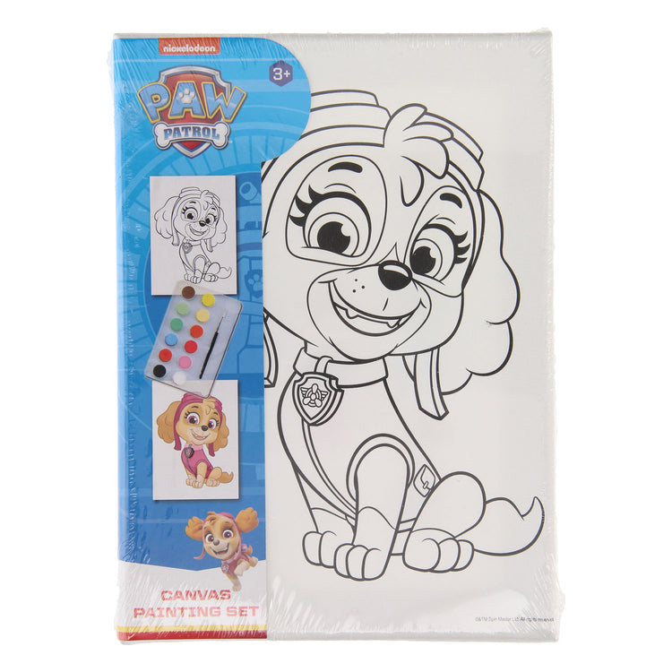 Canvas schilderen paw patrol