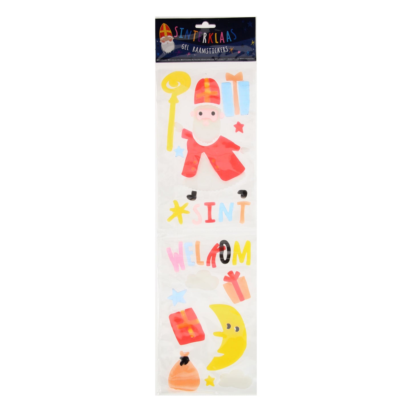 Wins holland raamstickers sinterklaasfeest