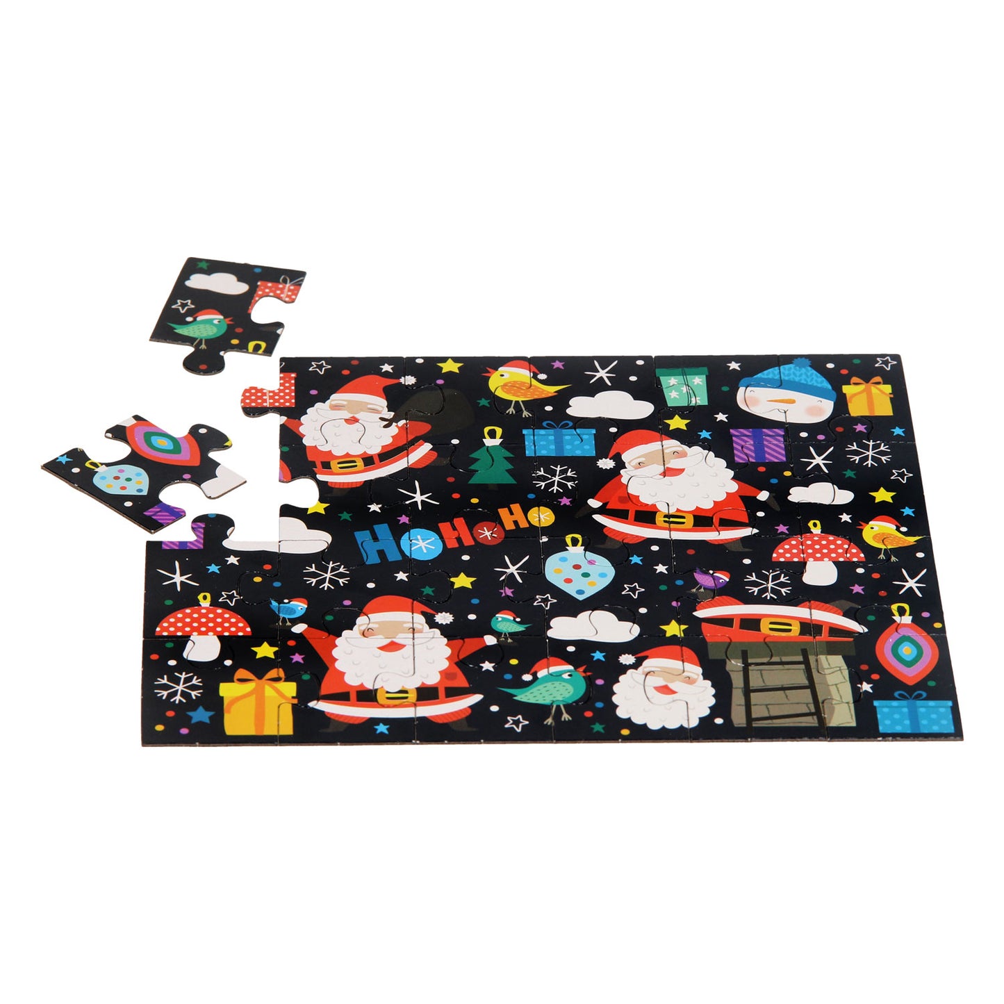 mini puzzel kerst, 24st.