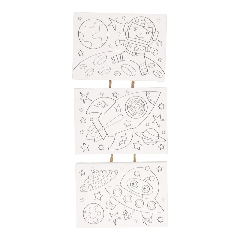 Wins holland canvas schilderset ruimte, set van 3 stuks