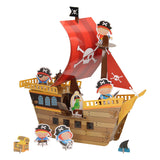 Wins holland knutselpakket piratenboot bouwen - afbeelding 1