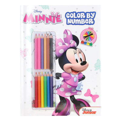 Boek Specials Nederland BV Kleuren op Nummer Minnie Mouse