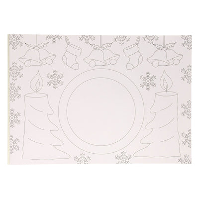 Wins holland kleurboek placemat kerst, 12st.