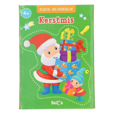 Boek Specials Nederland BV Kleuren Prikblok Kerstmis