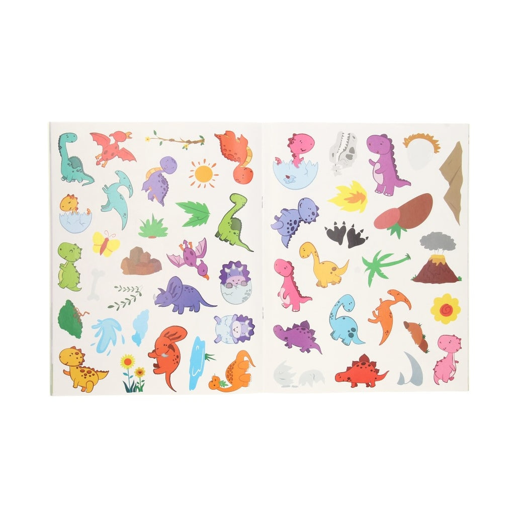 Leer tekenen kleurboek met stickers