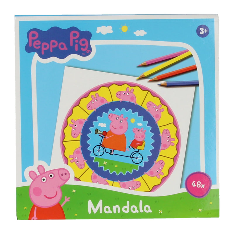 Wins holland peppa pig mandala kleurboek