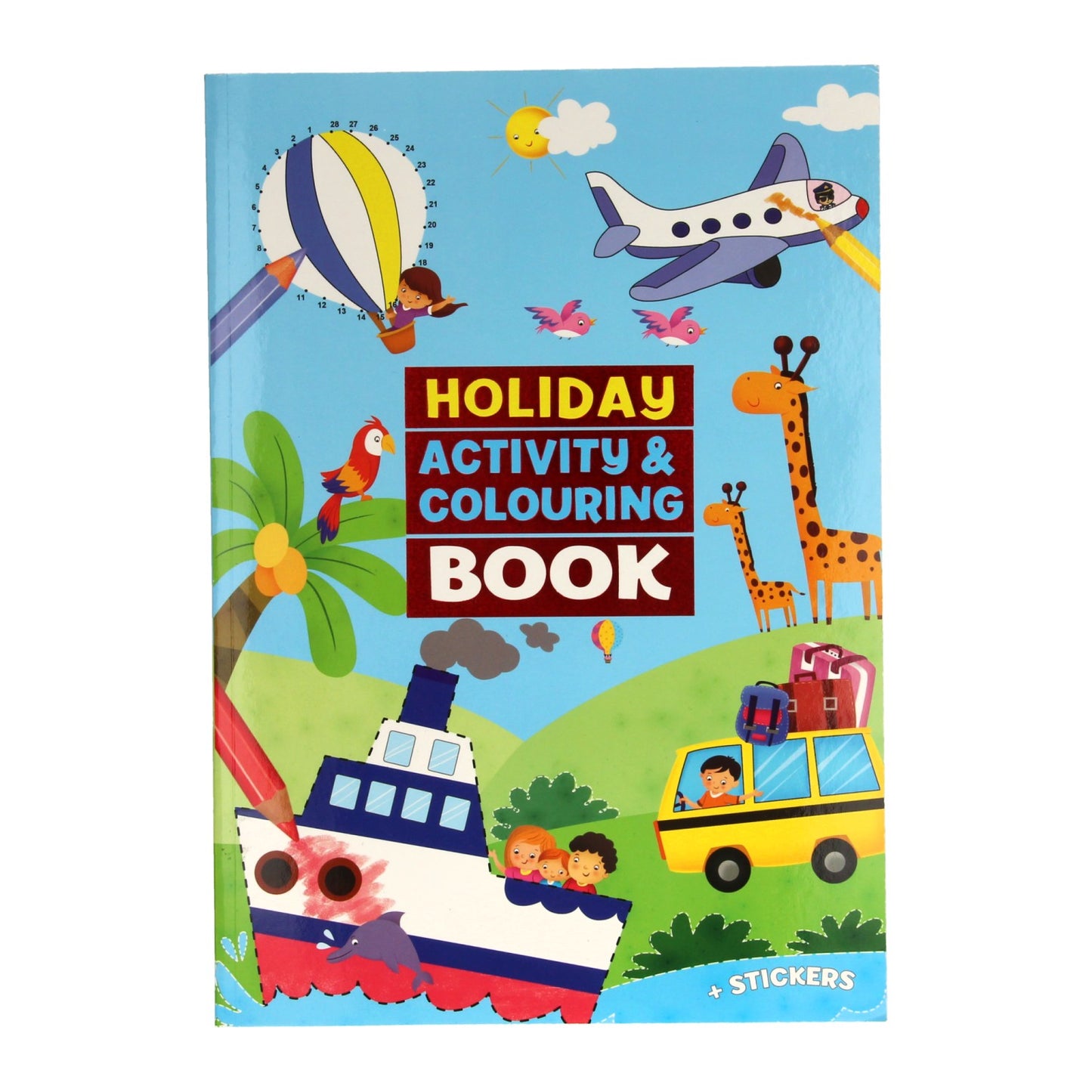 Wins holland a4 kleur- en activiteitenboek vakantie