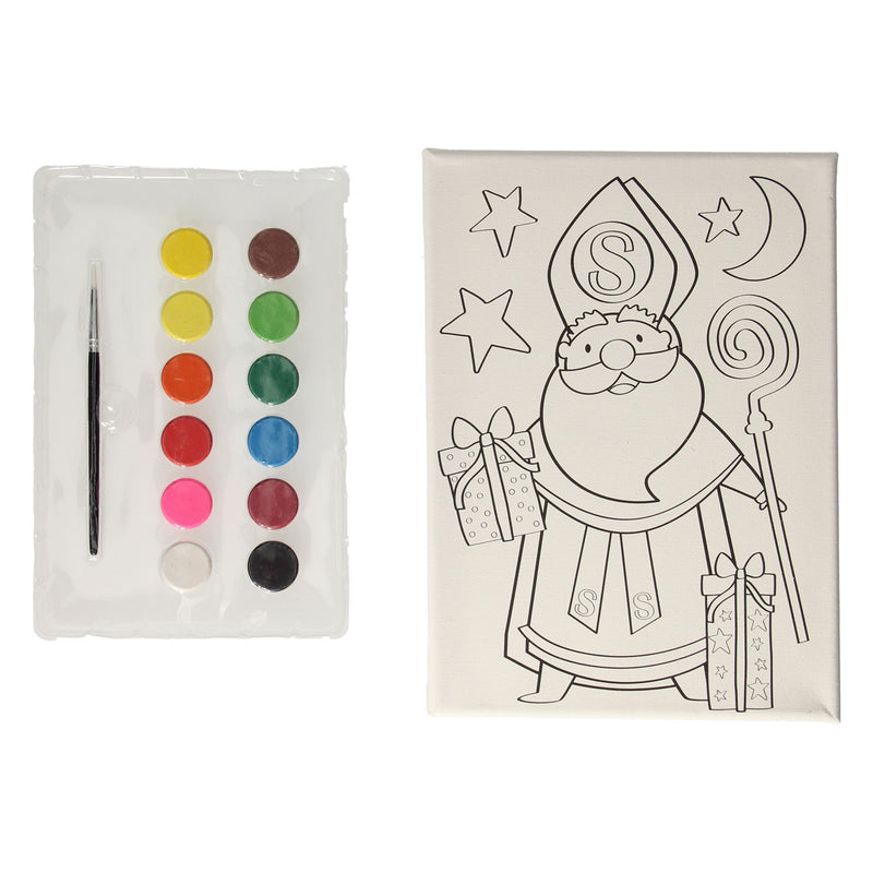 Wins holland canvas sinterklaas schilderset