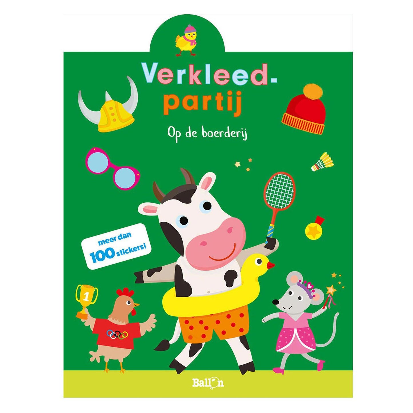 Verkleedpartij Stickerboek: Op de Boerderij