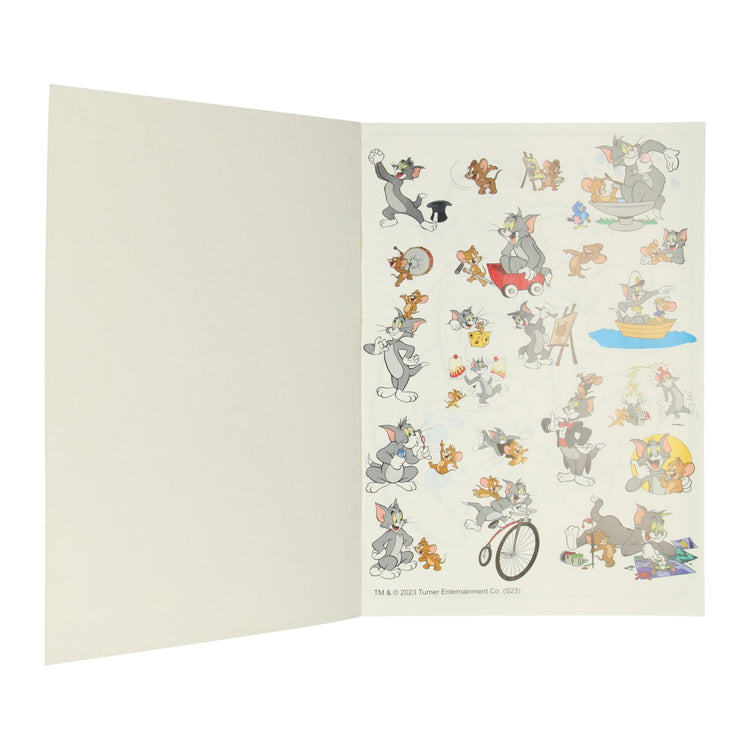 Warner Bros Color Kleurboek Tom Jerry met Stickers