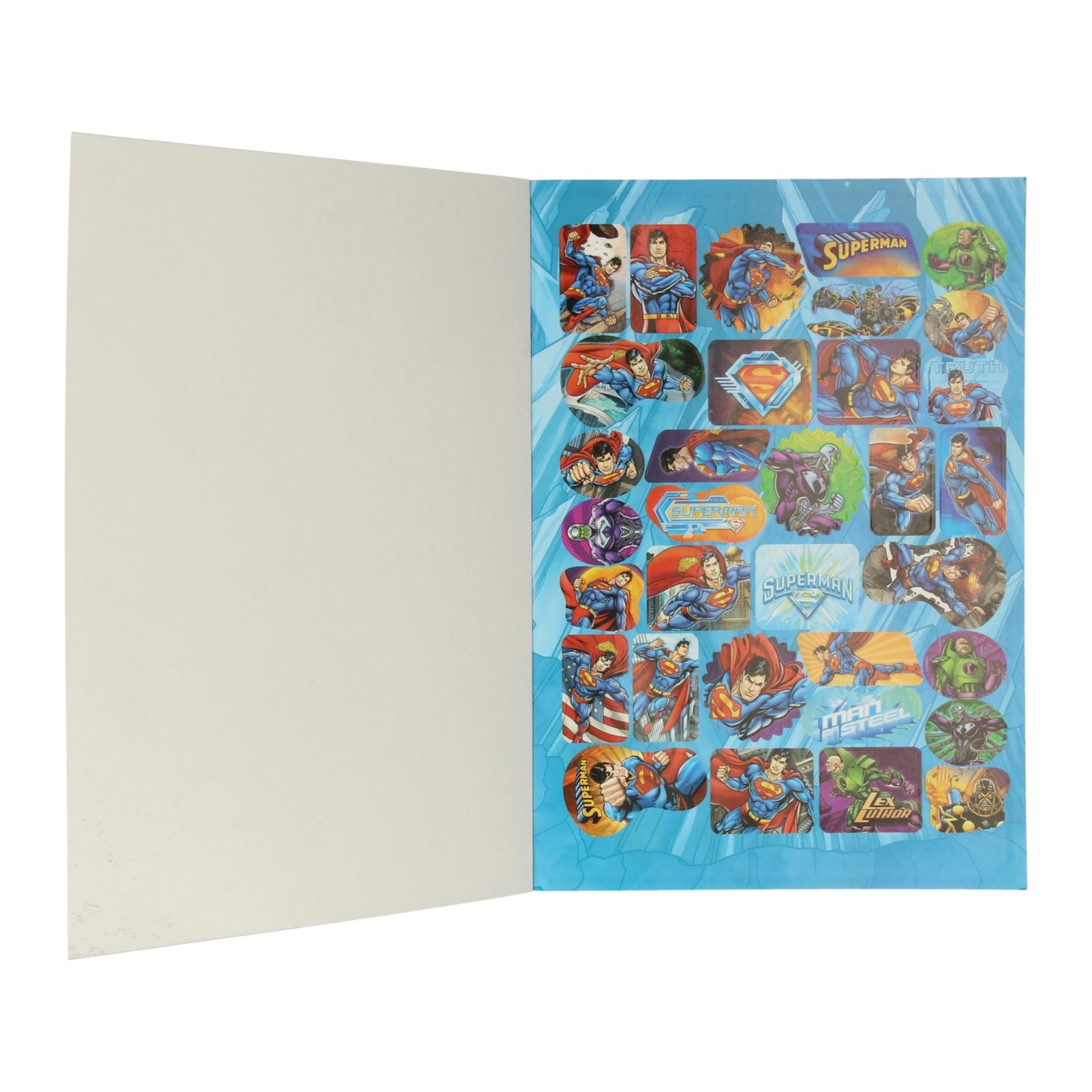 Warner Bros Color Kleurboek Superman met Stickers