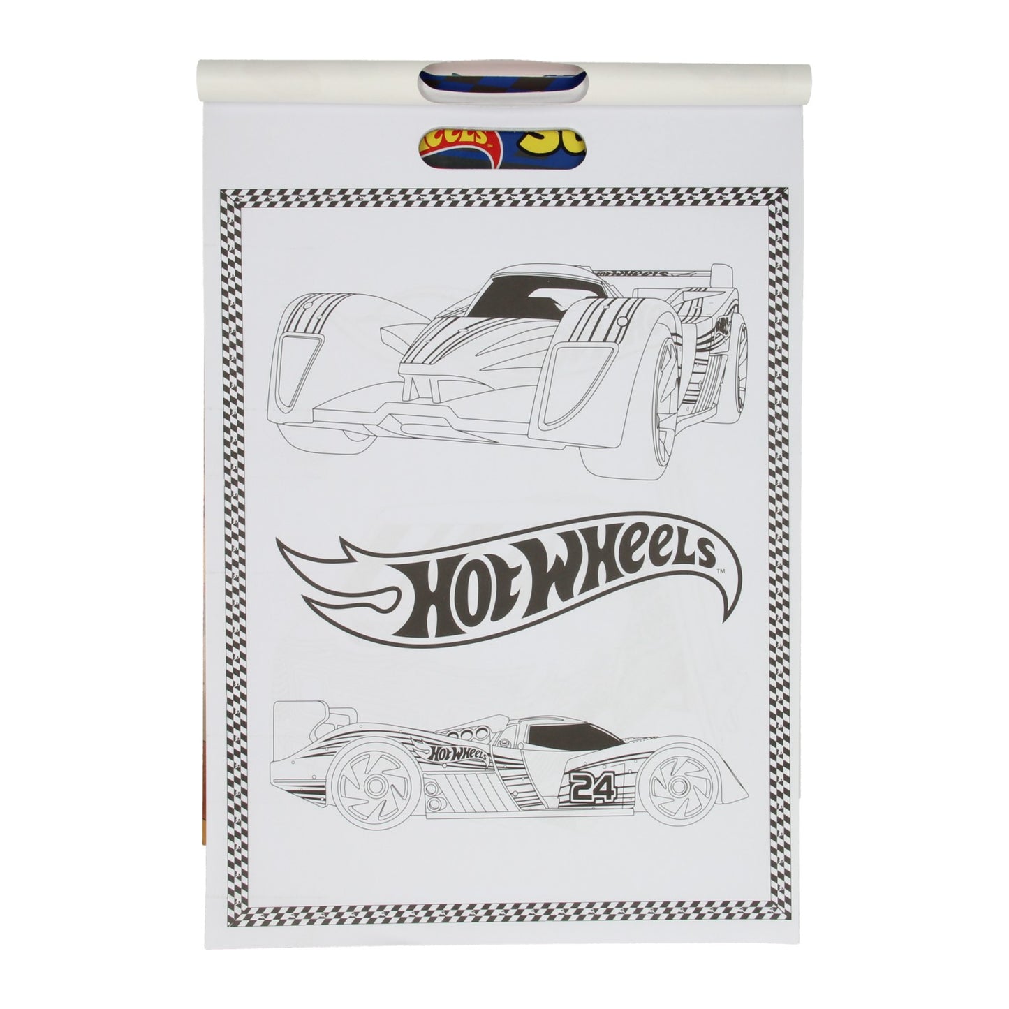 Super Color Kleurboek Hot Wheels