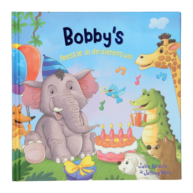 Wins holland prentenboek - bobby's feestje in de dierentuin