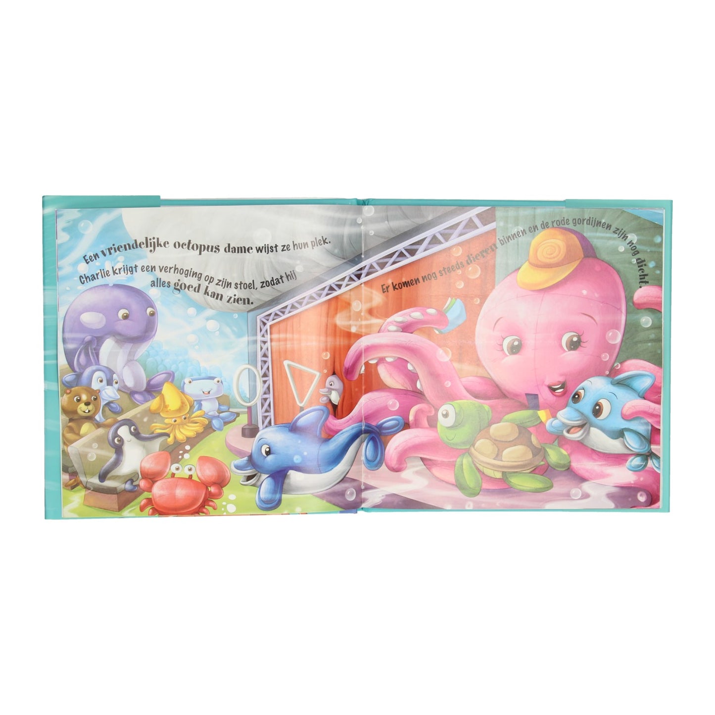 Wins holland prentenboek - charlie en de dolfijnenshow