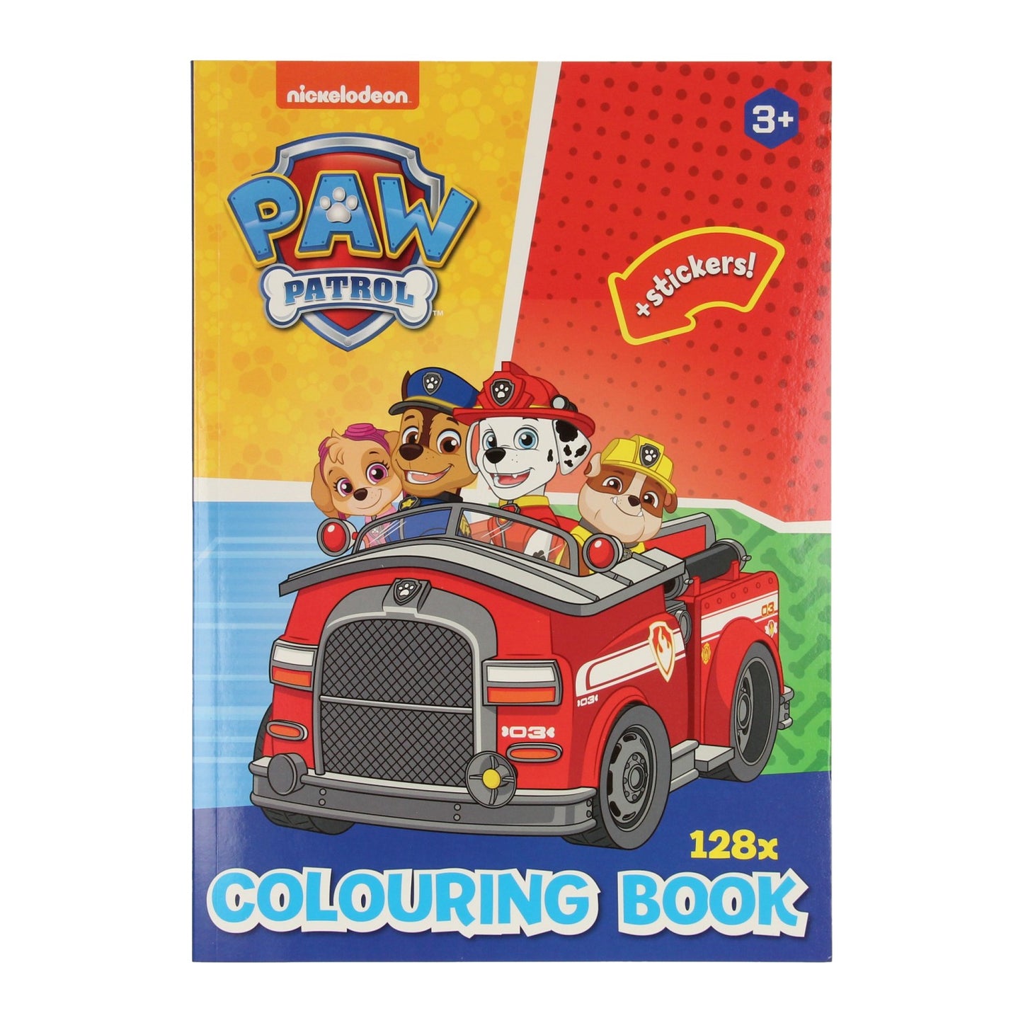 Wins holland kleurboek paw patrol, 128blz.