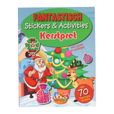 Boek specials nederland bv fantastisch stickersen activiteiten kerstpret