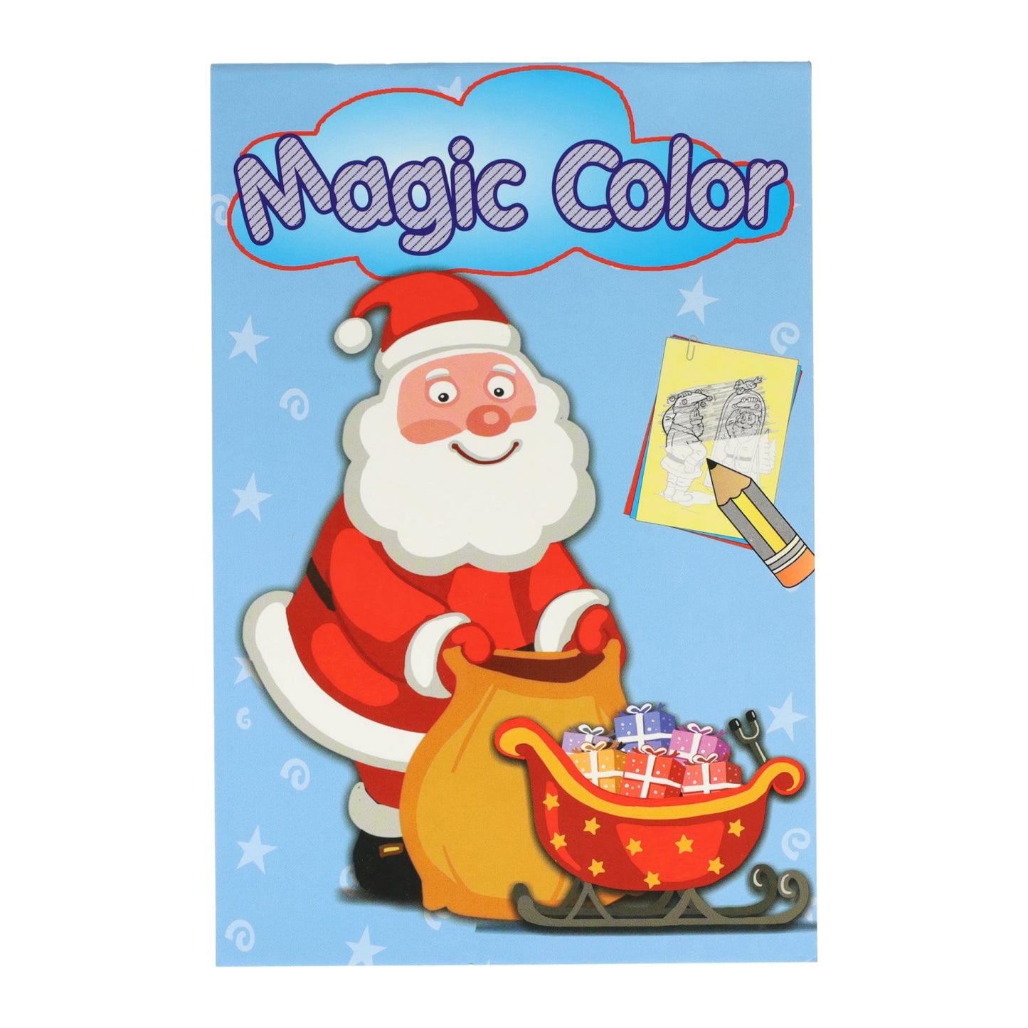 Boek specials nederland bv color toverblok kerst