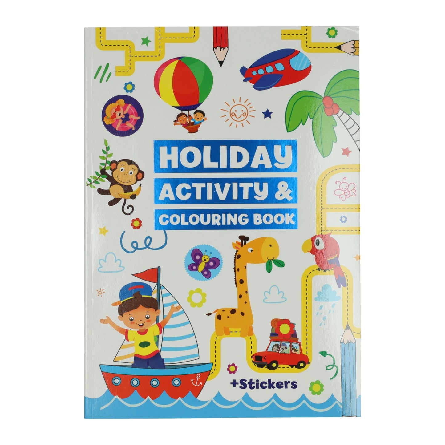 Wins holland vakantie kleuren activiteitenboek met stickers