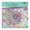 Wins holland waterverfkleurblok volwassenen - mandala's - incl penseel en 6 kleuren waterverf
