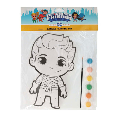 Wins holland canvas schilderen dc comics - aquaman - incl penseel en 6 kleuren verf