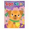 Boek specials nederland bv super color kleurboek, 192 pagina's