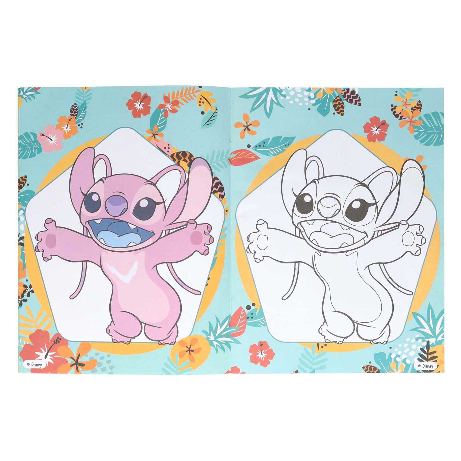 Intro stitch kleurboek met voorbeelden, 32pag.