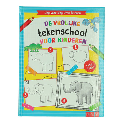 Wins holland de vrolijke tekenschool voor kinderen - stap voor stap