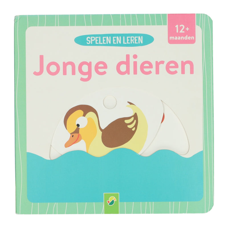 Wins holland schuifboekje spelen en leren jonge dieren