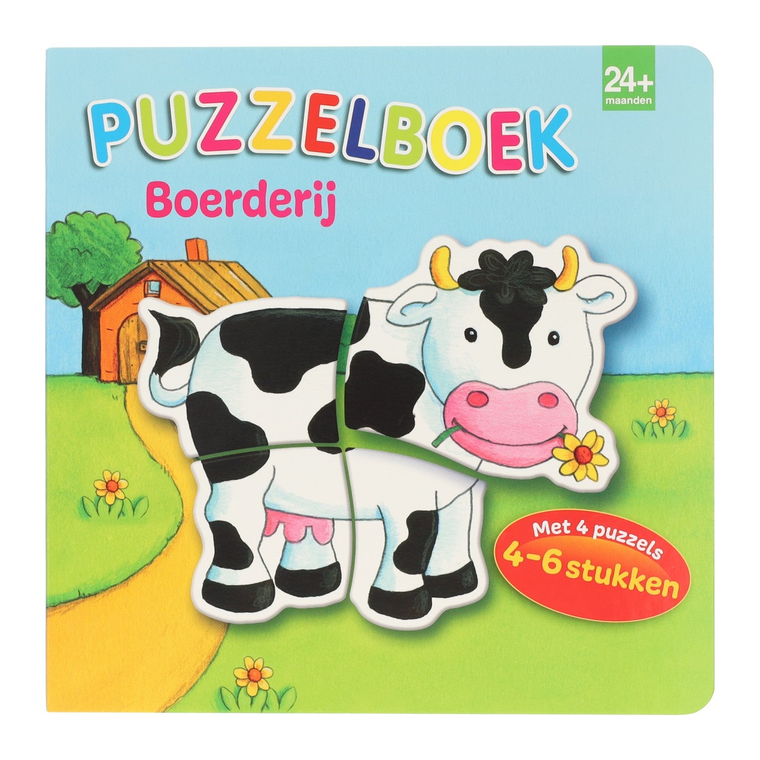 Wins holland puzzelboek boerderij - 4 puzzels