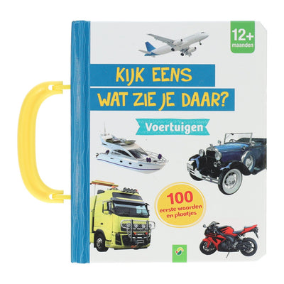 Wins holland kartonboekje - kijk eens wat zie je daar? voertuigen