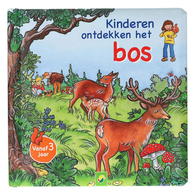 Wins holland kinderen ontdekken het bos