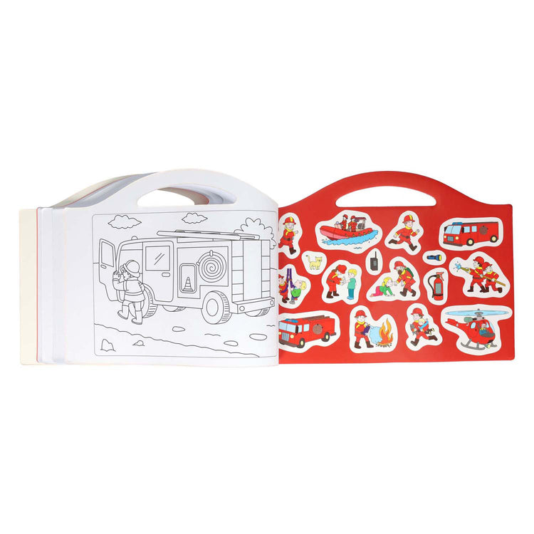Wins holland mijn kleurboek de brandweer - met stickers en 96 kleurplaten