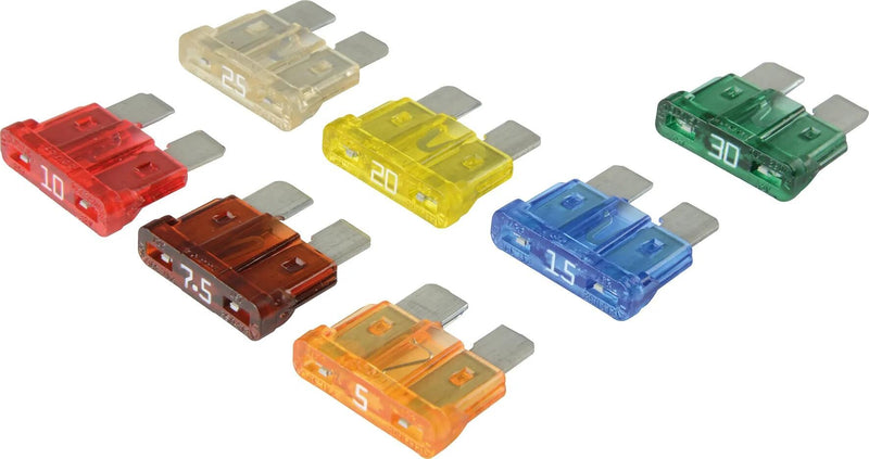 Herth+buss flachstecksicherungssortiment ato fuse set ato 7 pcs. 5-30 a