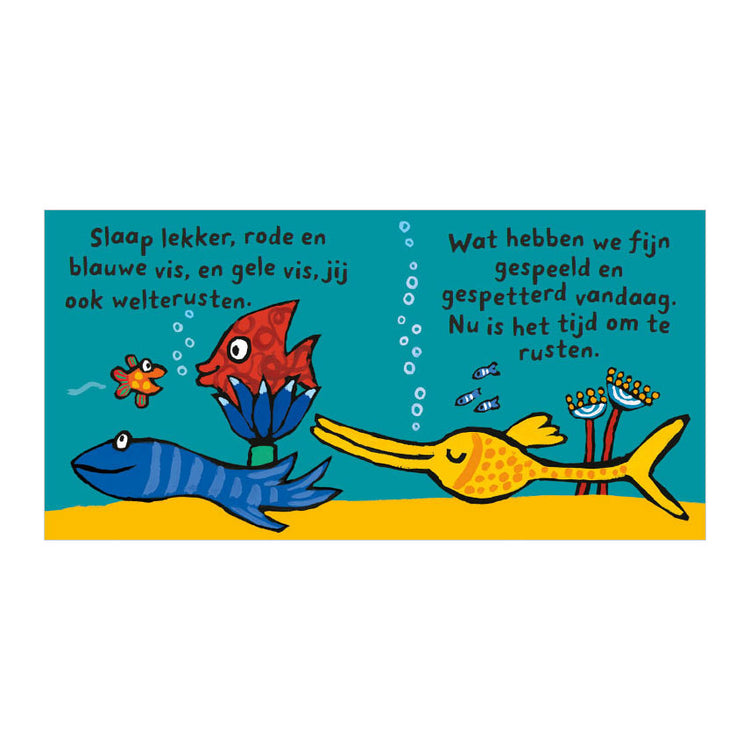 Boek specials nederland bv welterusten kleine vis kartonboek