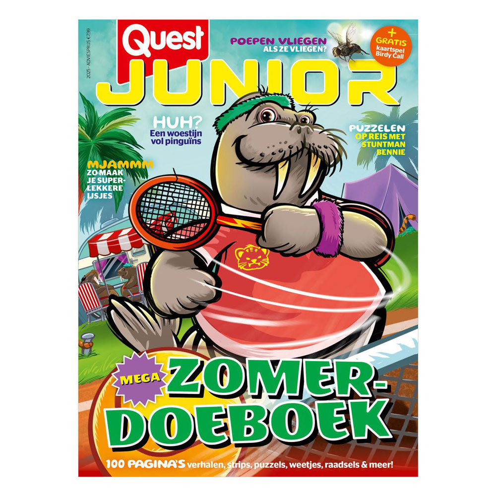 Boek specials nederland bv quest junior vakantieboek 2024