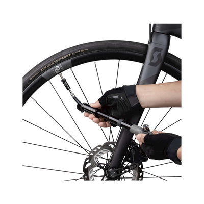 Topeak minipomp Hybrid Rocket HP Mini zwart