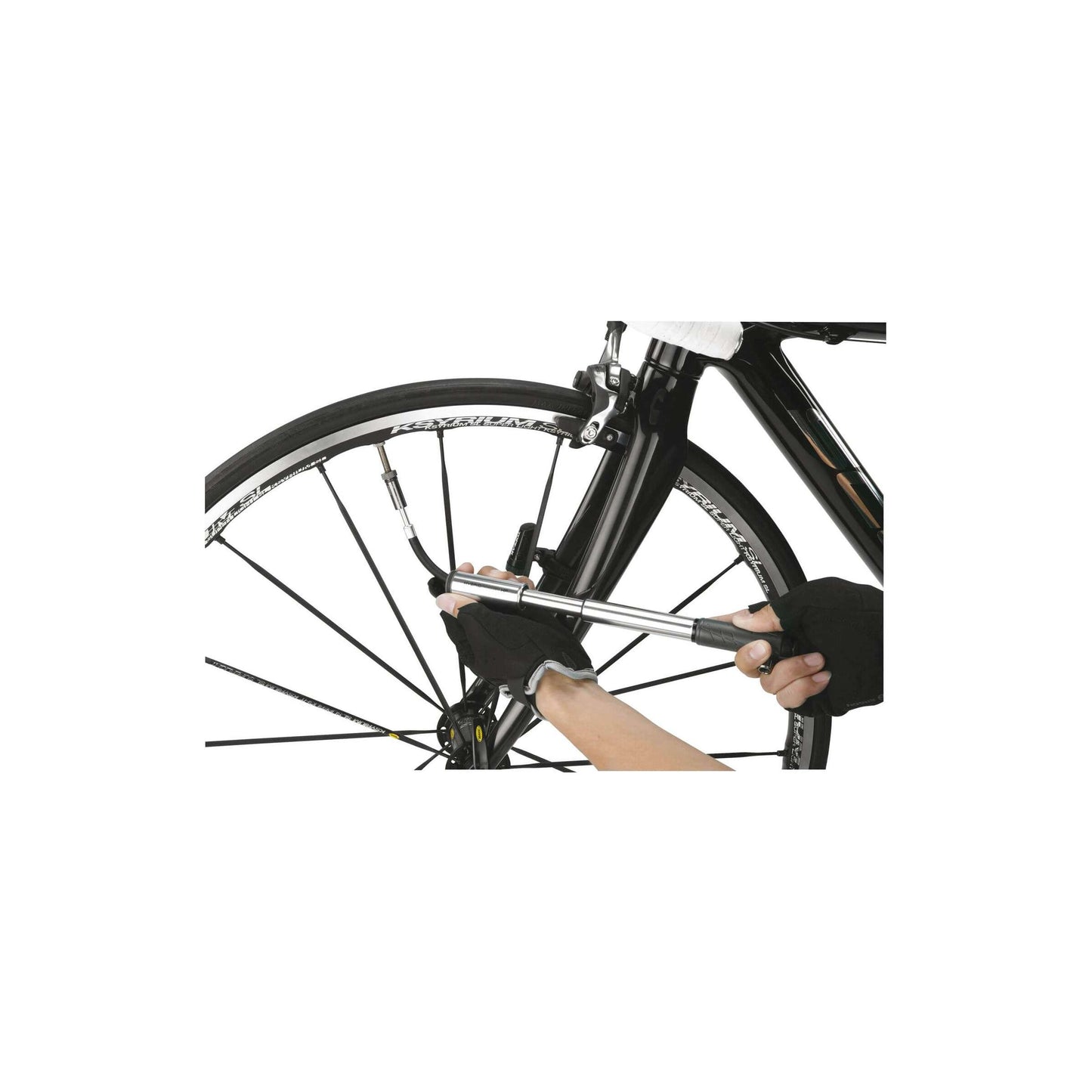 Topeak minipomp Hybrid Rocket HP zwart