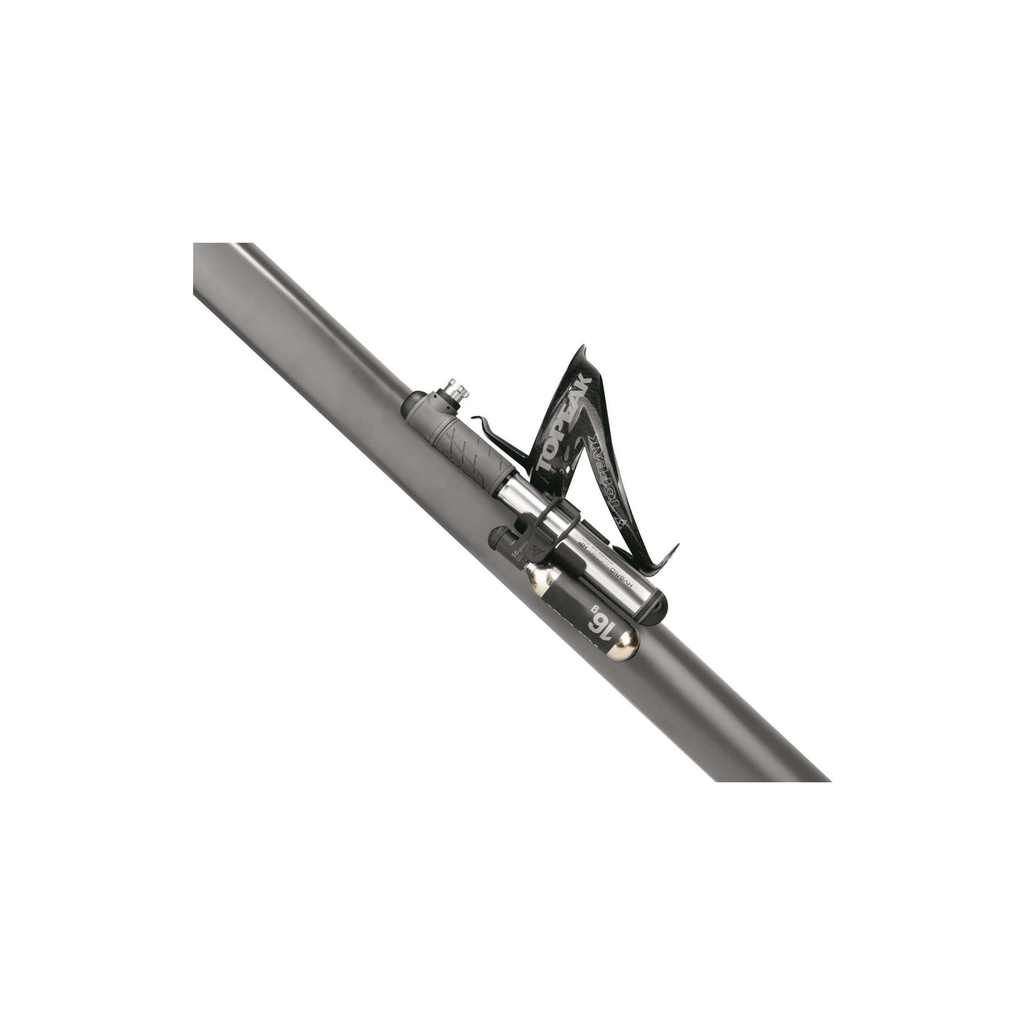 Topeak minipomp Hybrid Rocket HP zwart