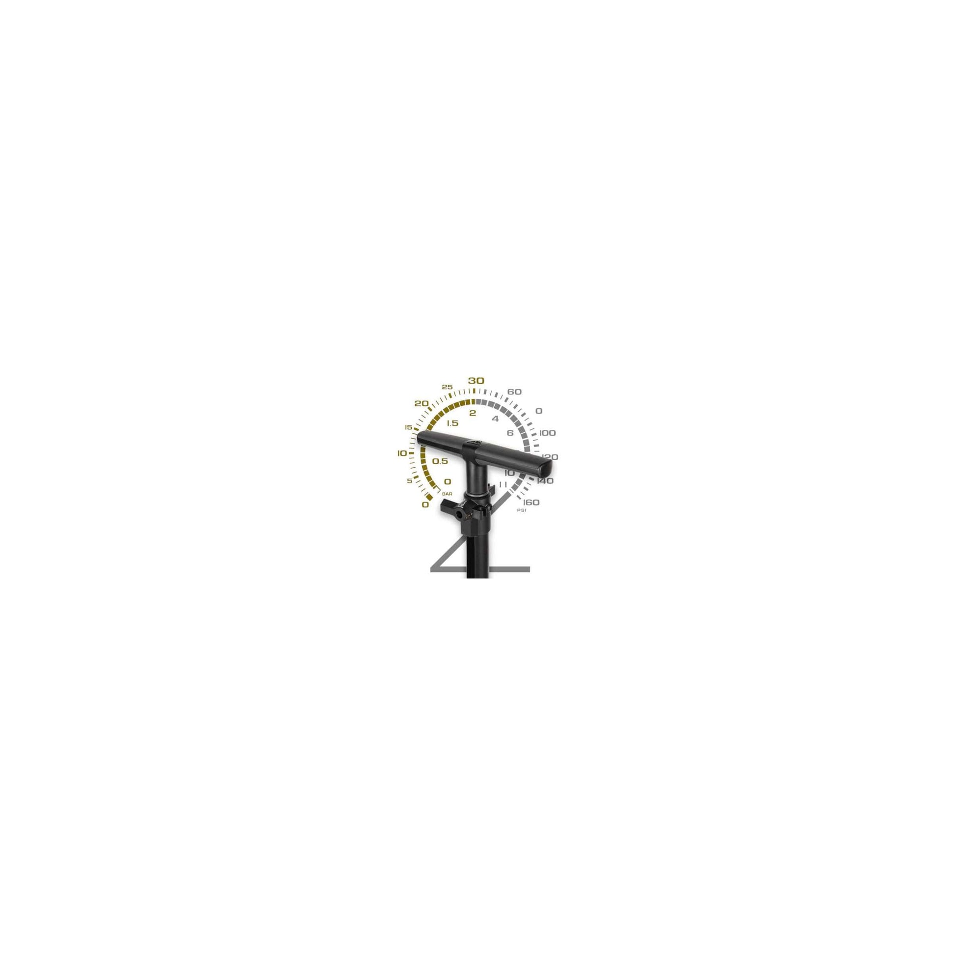 Topeak Vloerpomp JoeBlow Tubi 2Stage