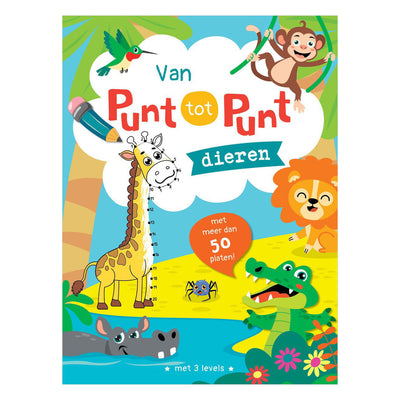 Rebo publishers dieren - van punt tot punt tekenboek