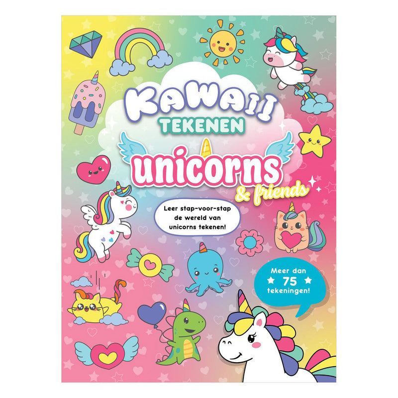 Rebo publishers kawaii tekenen unicorns friends